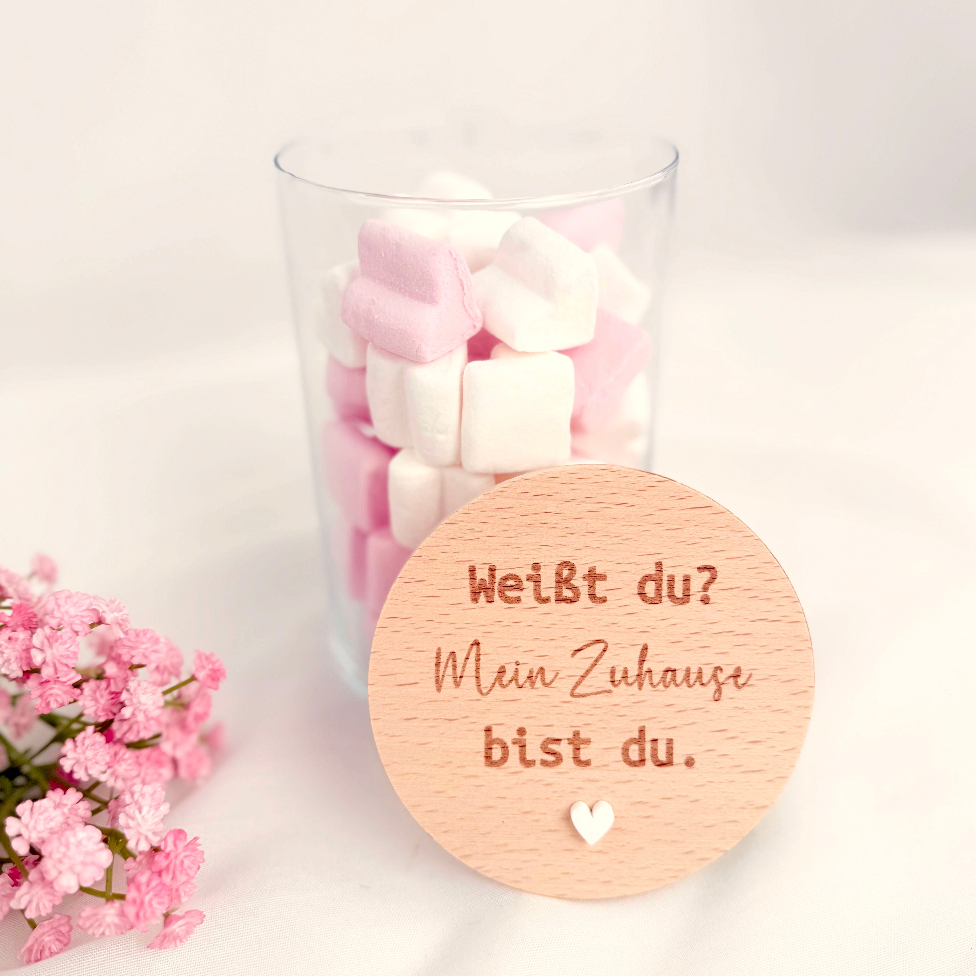 Vorratsglas mein Zuhause bist du Hjemme