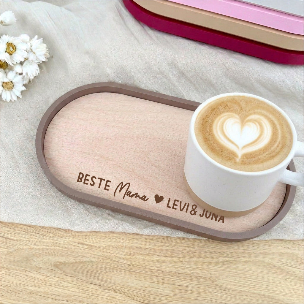Tablett Beste Mama Eivor